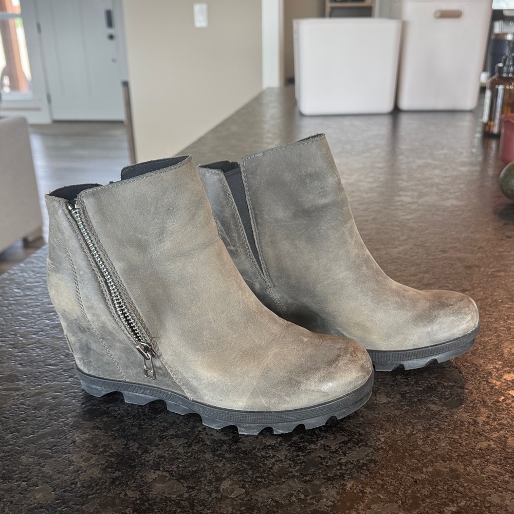SOREL Wedge Booties